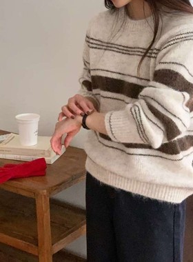 九1202韩国东大门毛衣-区doubleJ-8716673风格秋冬都市韩版档口