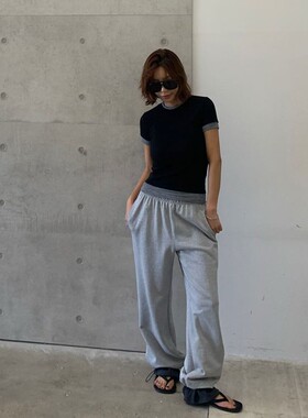 九1003韩国东大门t恤区ParisMatch-8661613复古秋季学院通勤欧美