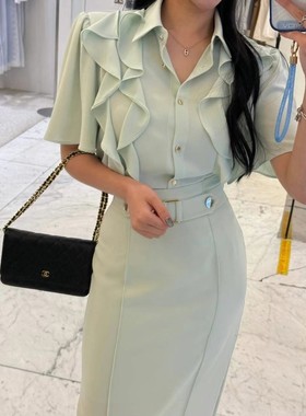 九0604韩国东大门户外半身裙区Herish-8550570清新韩版档口可爱