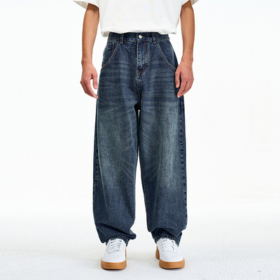 JARVISTORM复古赤耳丹宁牛仔裤男