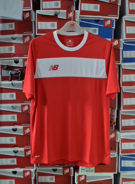 NB男子休闲运动透气速干训练运动T恤短袖WSTM701