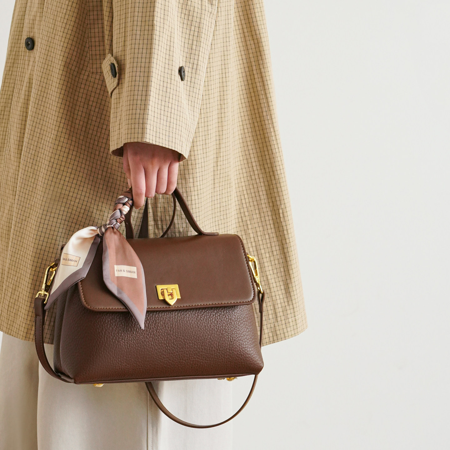 高级感包包女2026新款复古单肩斜挎包质感通勤百搭小众设计手提包,箱包皮具/热销女包/男包,小方包,淘宝优惠券,粉丝福利购,淘宝优惠卷