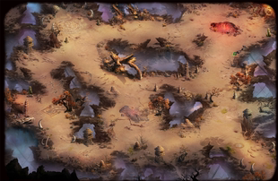 996引擎专用 传奇地图  全新真彩地图传奇素材 无边荒漠 3张地图