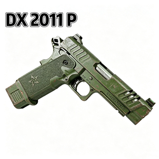 DX出品新款2011P版 电手金滑玩具金滑联动回趟上膛空挂竞技模型