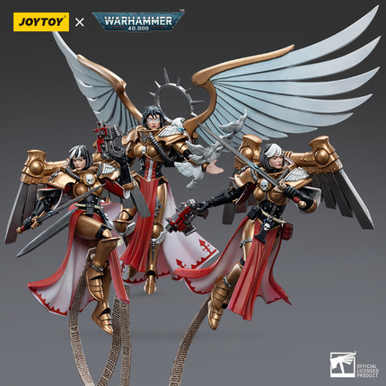 JOYTOY暗源战锤40K修女会塞莱斯汀 活圣人可动兵人手办模玩1：18