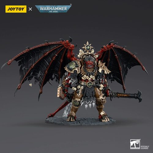 JOYTOY暗源战锤40K吞世者安格隆恐虐恶魔基因原体1:18可动兵人