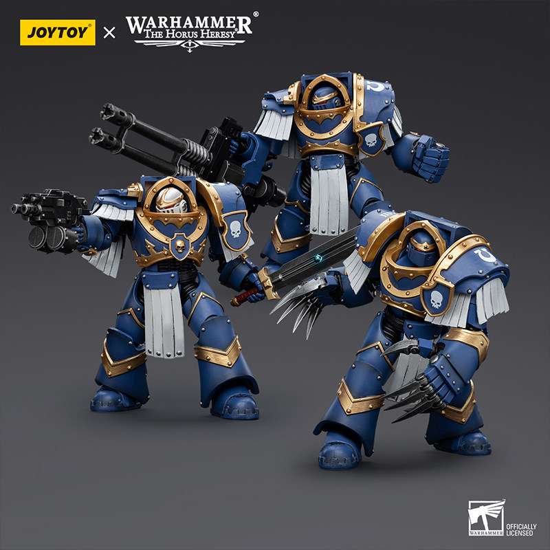JOYTOY暗源战锤荷鲁斯之乱极限战士铁骑终结者可动兵人模玩玩具男