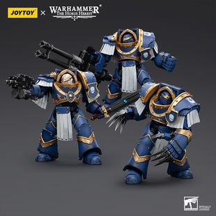 JOYTOY暗源战锤荷鲁斯之乱极限战士铁骑终结者可动兵人模玩玩具男