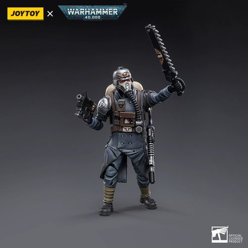 JOYTOY暗源战锤40K克里格死亡军团老兵小队星界军1/18可动兵人