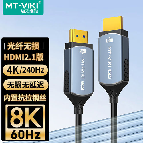 迈拓维矩光纤HDMI线2.1版8K60Hz