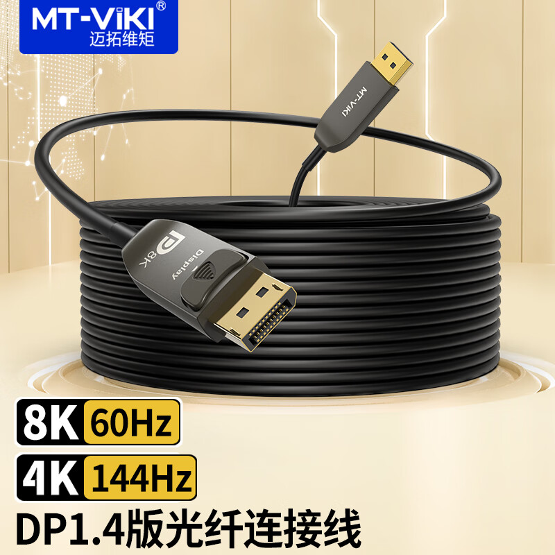 迈拓维矩DP光纤线8K60Hz