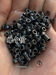 复古藏式天铁文玩手串项链散珠隔片隔珠桶珠DIY文艺式配件单个价