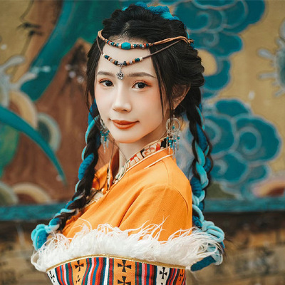 异域项链锁骨链女毛衣链