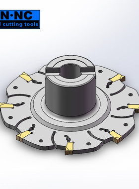 海纳切槽铣刀盘63/80/100/125/160加工中心开槽刀数控刀具刀盘