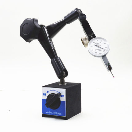 Haina强力锁紧万向可调磁性表座HD13002杠杆百分表座强磁支架