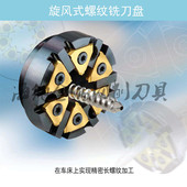 海纳硬质合金旋风铣螺纹铣刀盘车床外螺纹旋风铣削刀具数控刀具