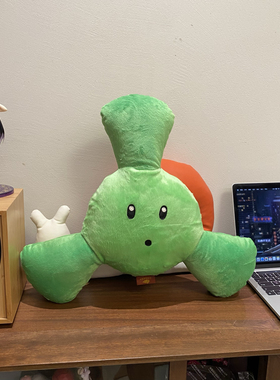 Heleworld植物大战僵尸毛绒玩具玩偶三叶草全新手工制作初版