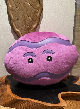 Heleworld植物大战僵尸紫色西瓜投手毛绒玩具玩偶个性定制