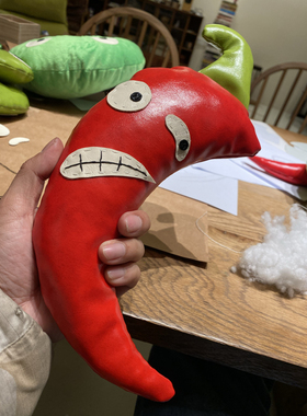 荷乐玩具Heleworld Plants vs Zombies 公仔玩偶娃娃Jalapeno