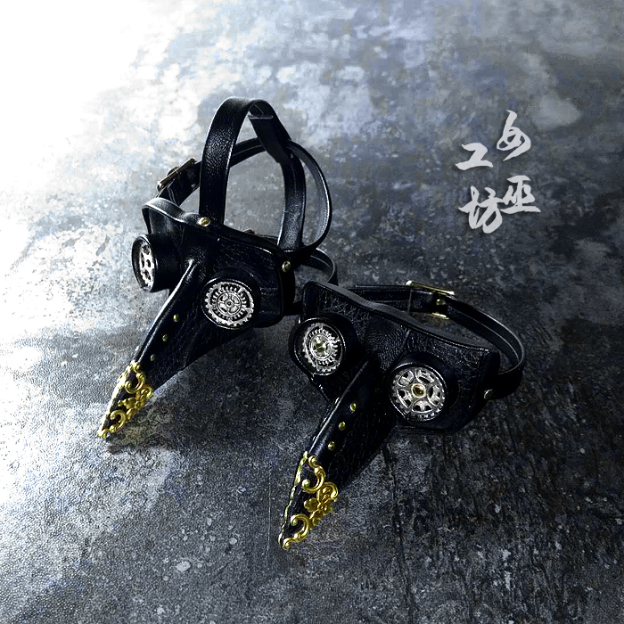 暗黑中世纪复古眼罩面具bjd娃娃