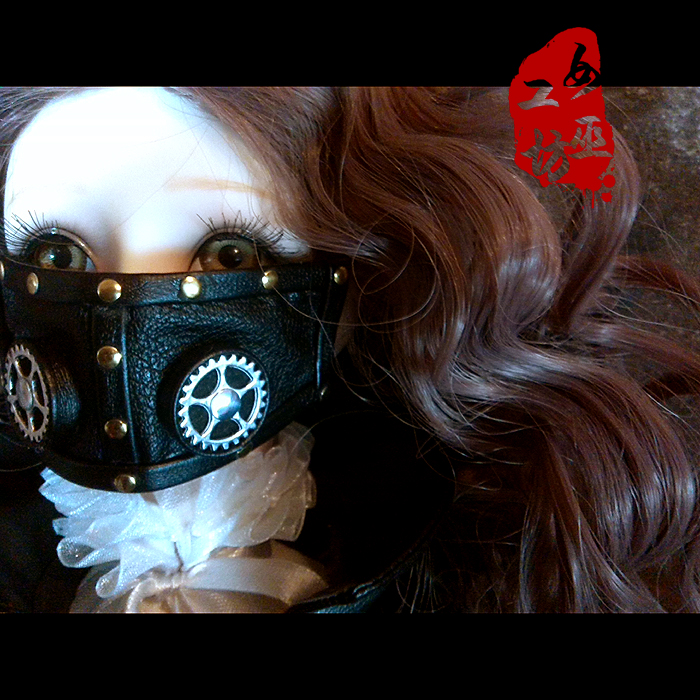 蒸汽朋克面罩面具bjd娃娃