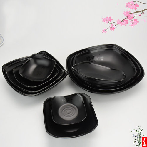 日式正方形火锅盘子菜碟餐具