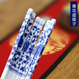 筷子景德镇陶瓷富贵人家中餐厅青花瓷厂家直销