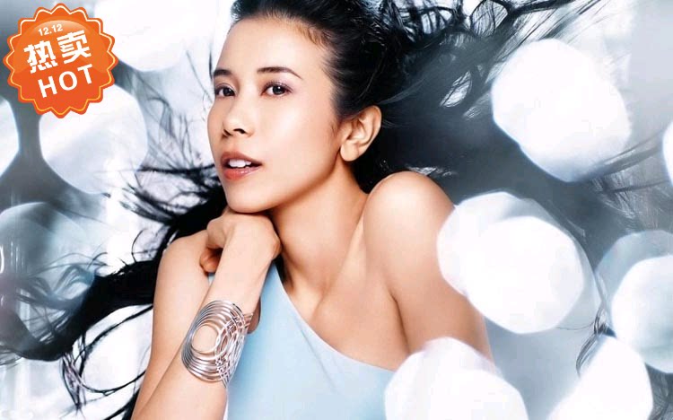 现代装饰画美图 莫文蔚照片海报 大幅喷绘美女明星壁纸贴画歌星