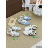 小梅鞋 A9026 ～小众复古多巴胺超火爆款 系带休闲德训鞋 业 早春款