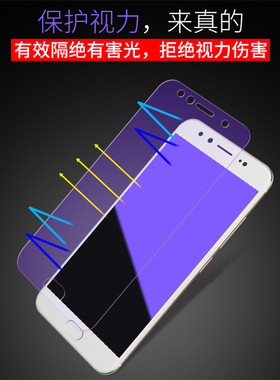 适用苹果17ProMax 17Air 16Pro 15Plus 14Pro钢化膜13mini全屏透明紫光iPhoneXR手机11 XSMax  8 6 7手机膜12