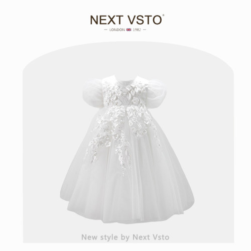 NEXTVSTO女童连衣裙礼服夏季