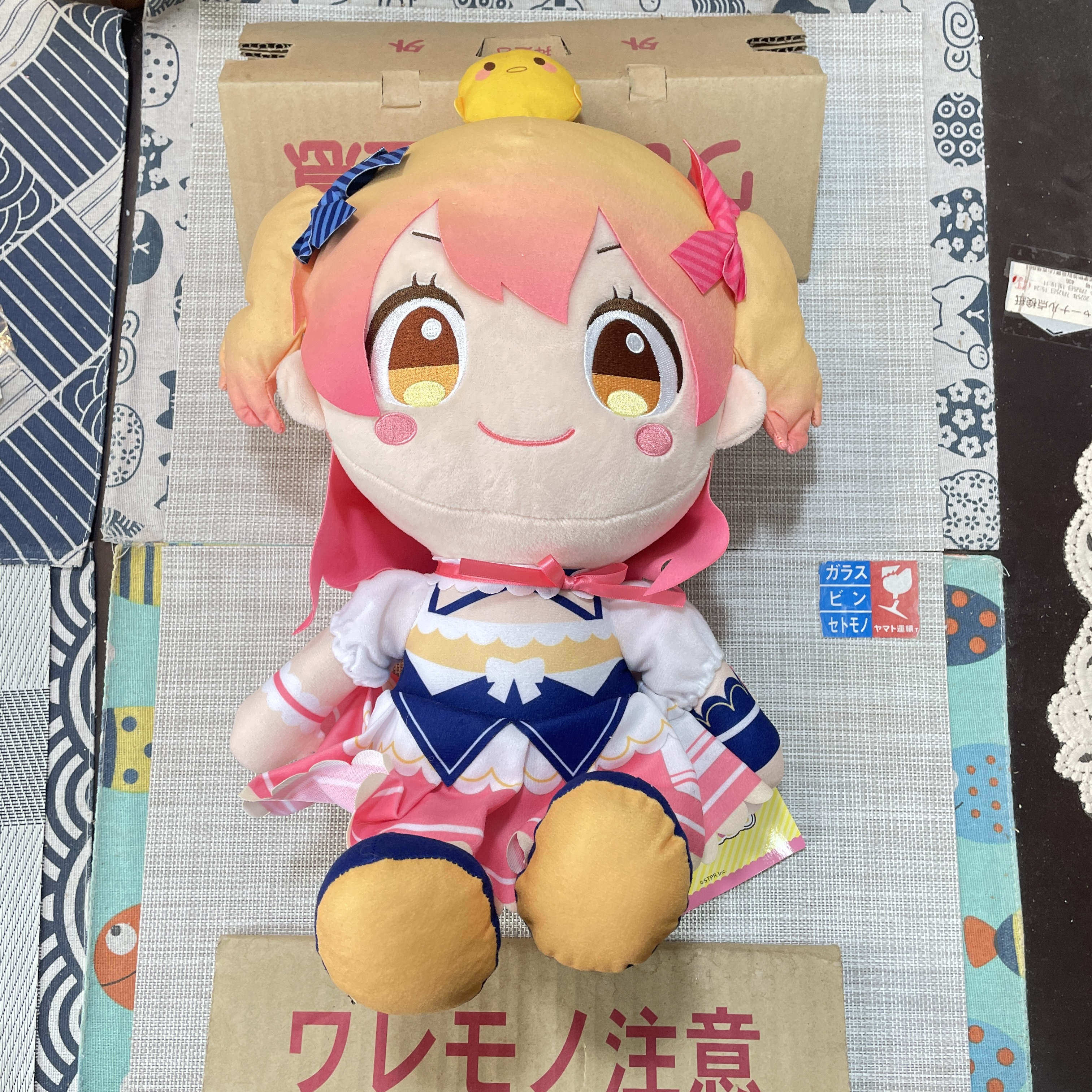 现货 P丸样 live公式服款 大玩偶坐姿 毛绒公仔