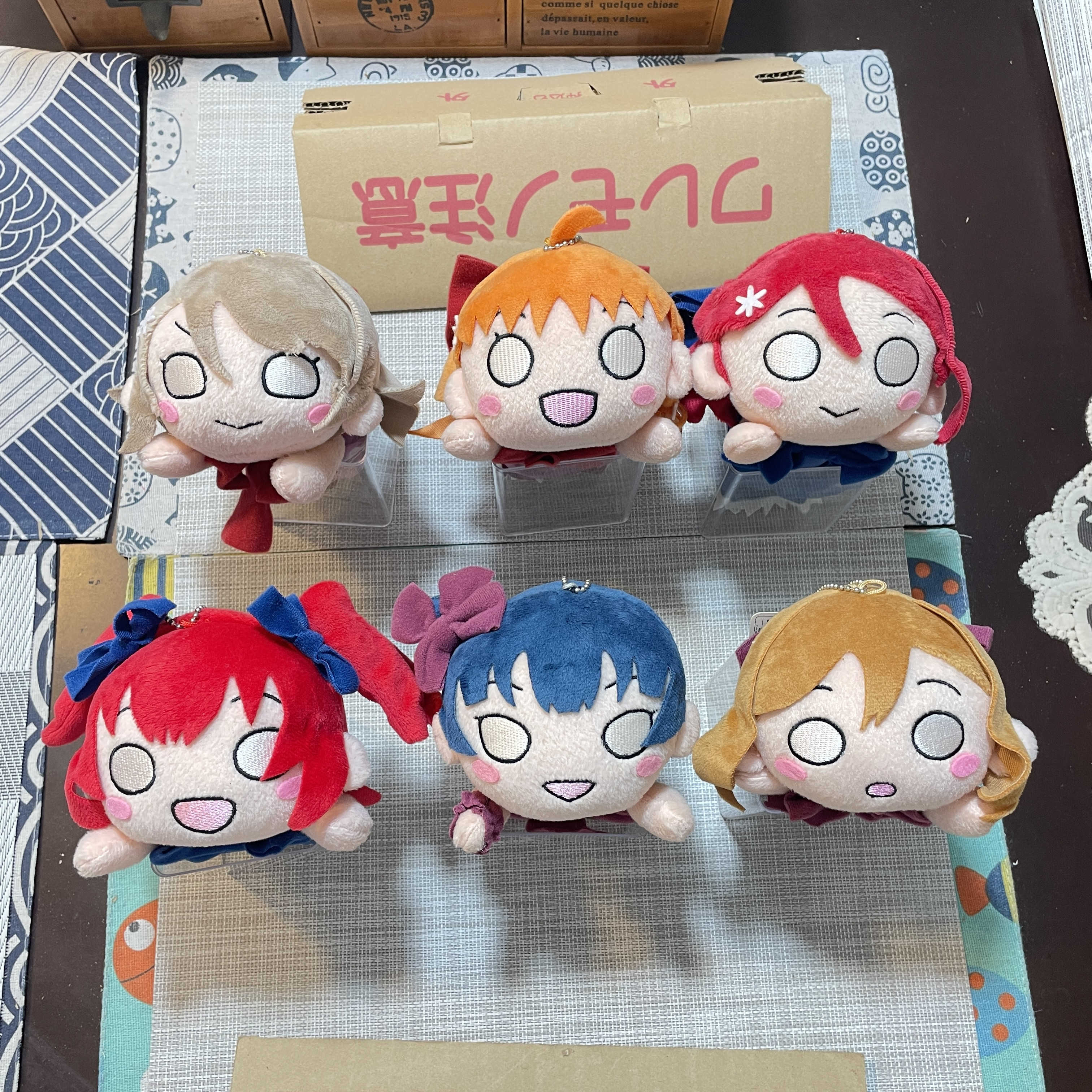 官谷日购正版 lovelive Aqours水团 想用梦照亮夜空 趴趴 约18cm