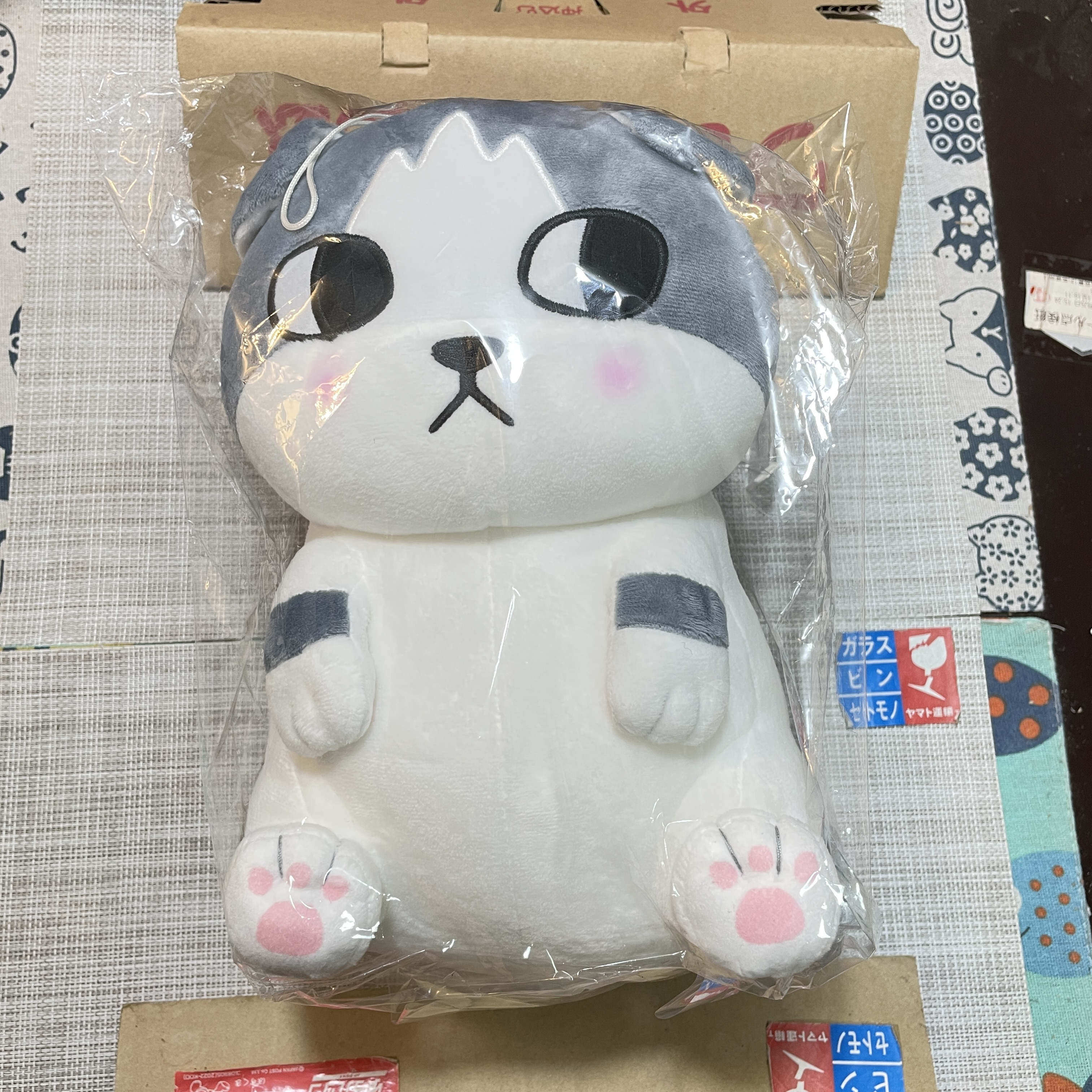 现货 三月的狮子 日本正版 貓咪 毛絨公仔玩偶娃娃 羽海野千花