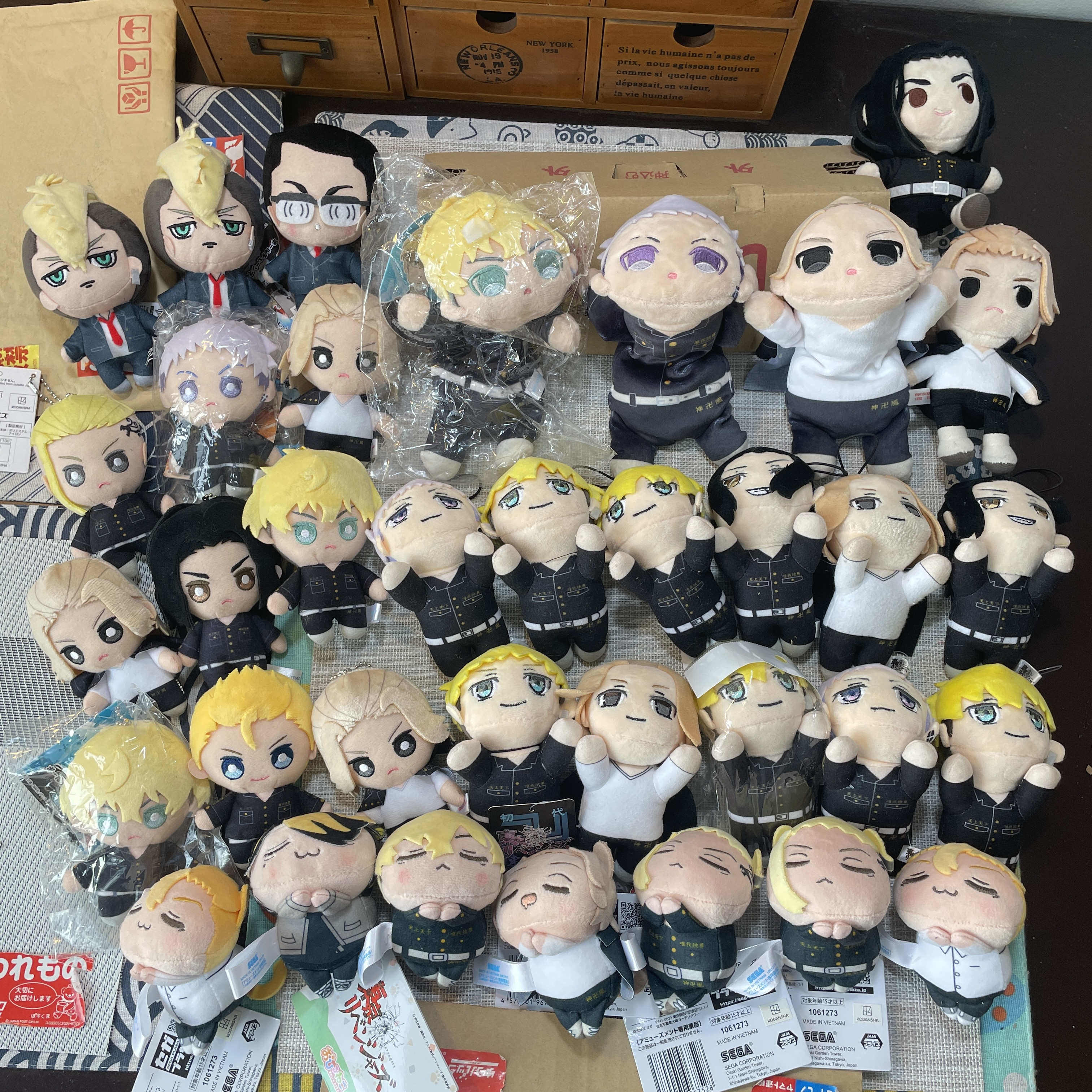 东京复仇者 官谷日购正版 公仔玩偶 毛绒玩具