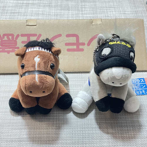 现货 正版 JRA 偶像马 Idol Horse系列 黄金船 胜局在望 毛绒公仔