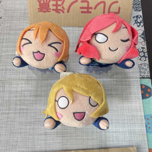 官谷日购正版 lovelive 缪斯 校服 公仔 玩偶 毛绒玩具约18cm