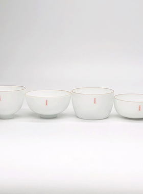 不仁斋鉴选 四款新品景德镇 手拉坯陶瓷茶杯