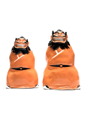 不仁斋新款 薛继业雕塑 小号+迷你款背手剑 钟馗摆件