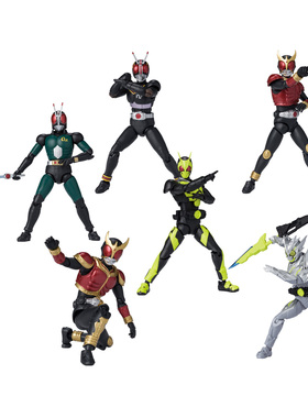 万代假面骑士掌动XX12346零一W金属蝗虫RX空我OOO盒蛋kiva ghost