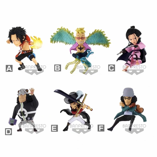 万代海贼王WCF大海贼百景3艾斯青雉不死鸟马尔科鹰眼 包邮