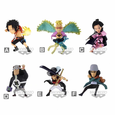 包邮万代海贼王WCF大海贼百景3艾斯青雉不死鸟马尔科鹰眼