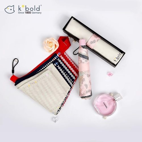 超轻遮阳伞防紫外线kobold撞色