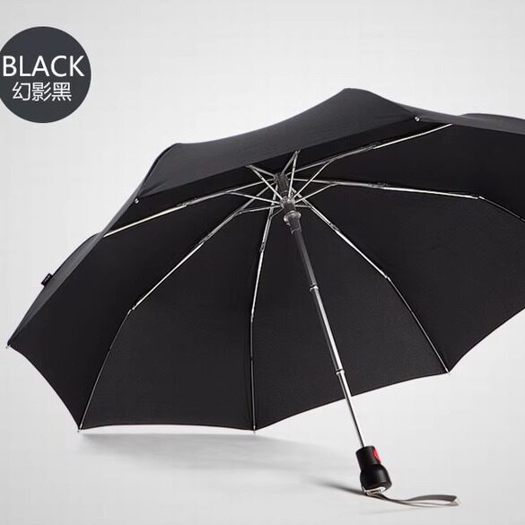 德knirps三折超轻便半自动晴雨伞图片