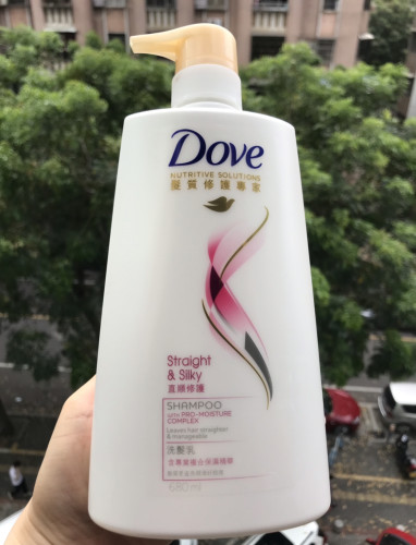 多芬洗发水直顺修护洗发乳港版