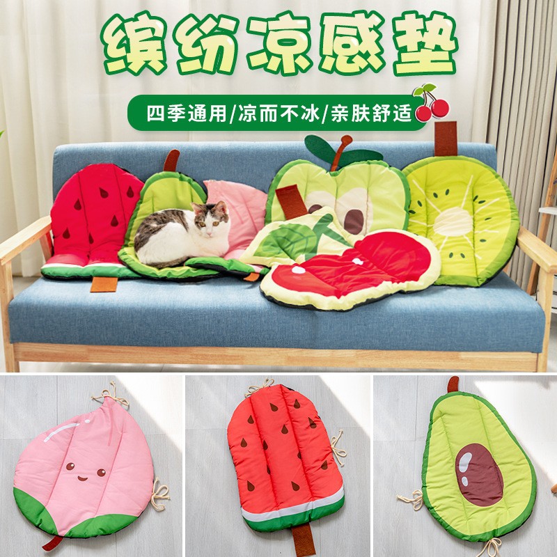 宠物垫子四季通用猫咪春秋季狗窝垫子睡垫宠物用品可爱卡通坐垫