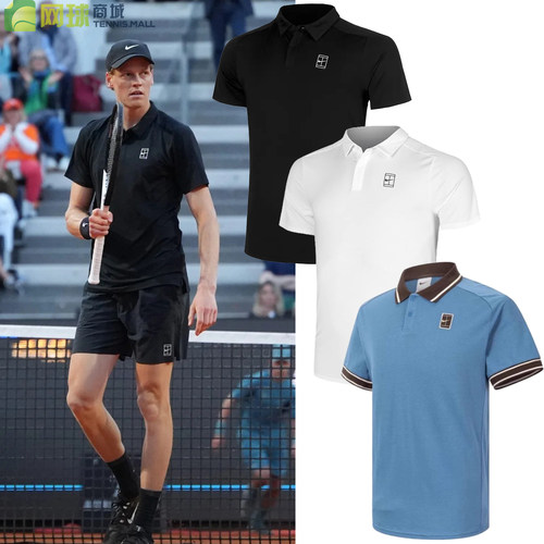 耐克男子网球服翻领短袖T恤