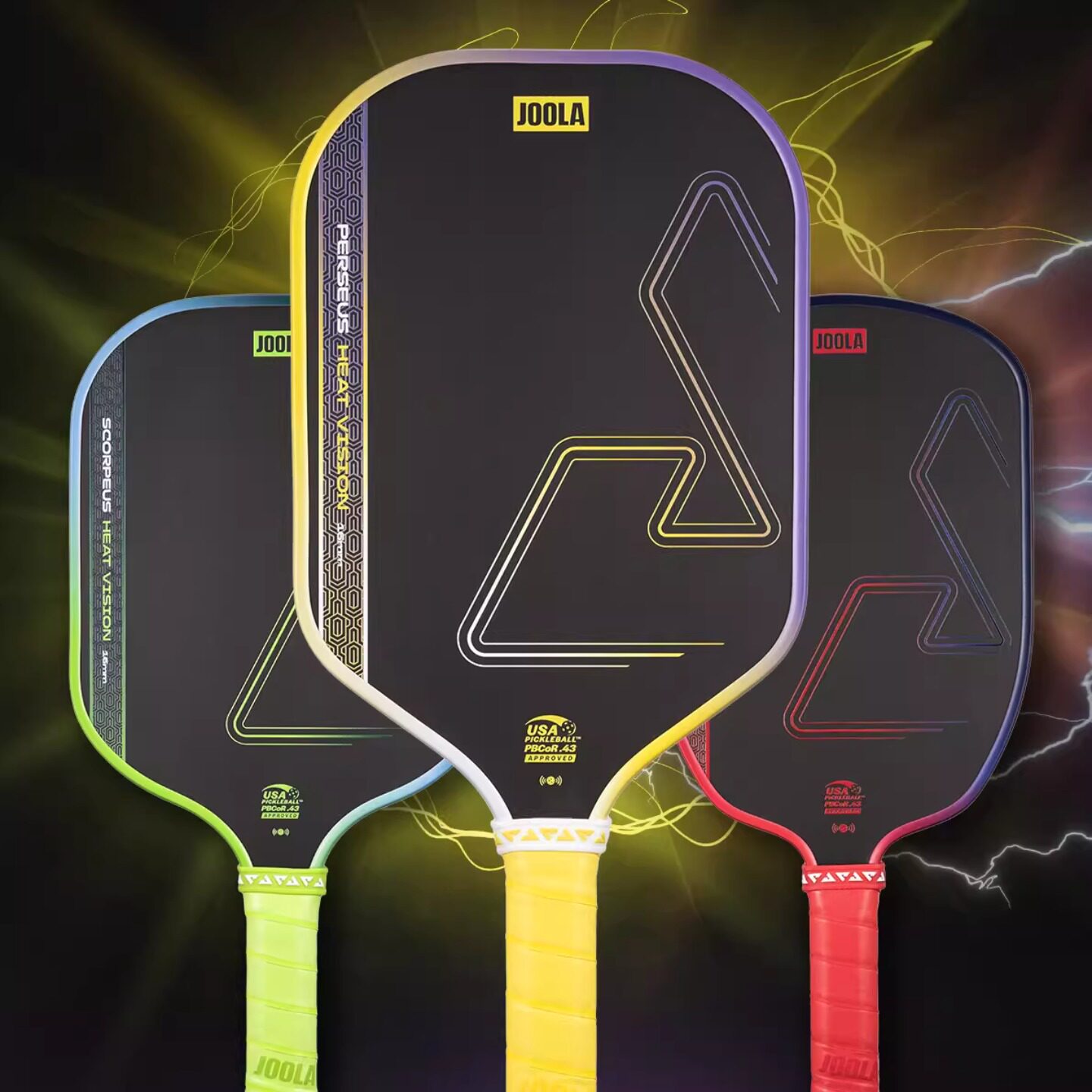 JOOLA尤拉Heat Vision匹克球拍碳纤专业USAPA认证全套Pickleball
