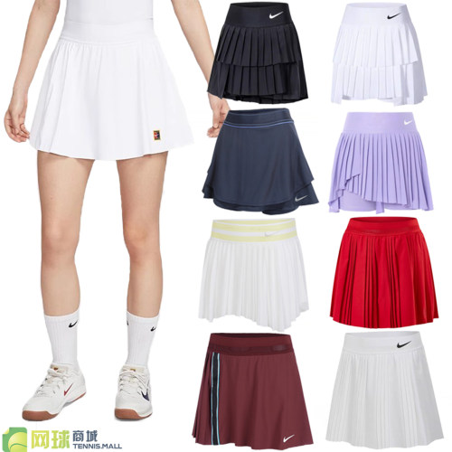 Nike耐克网球服女包臀百褶短裙