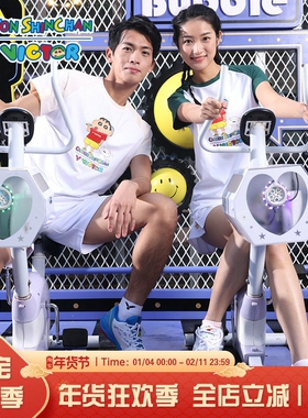 威克多VICTOR胜利羽毛球服蜡笔小新联名系列 T-401CS